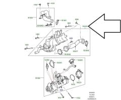 LR063122 JDE34437 EGR Unit Complete Right