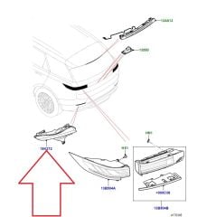 LR179130 LR167241 Arka Sis Lambası Sol Sport