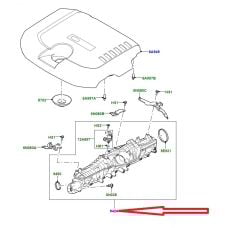 116123456 LR176596 LR125274 Motor Üst Kapak
