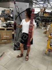 2.5 Adjustable CoilOver 16 inch Shock Absorber COBA-16-42-16
