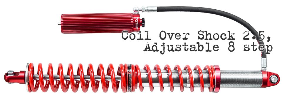 2.5 Adjustable CoilOver 14 inch Shock Absorber COBA-14-38-16