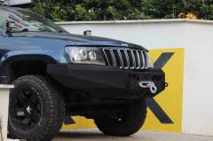 Alpha Gear Fabrication Jeep Grand Cherokee WJ Hidden Winch Front Bumper