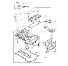 LR140254 AJ814135 Motor Üst Kapak Contası