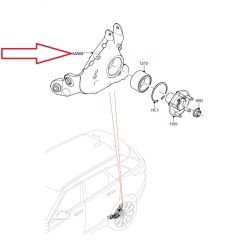 LR090542 T4A1017 Taşıyıcı Arka Sağ