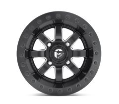 D9281580A645 D928 MAVERICK Beadlock Mat Siyah 15x8 4x137 UTV Jant