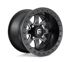D9281580A645 D928 MAVERICK Beadlock Mat Siyah 15x8 4x137 UTV Jant