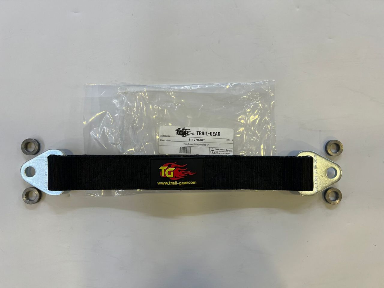Trail-Gear Limit Strap 16 inch Rock Assault™ 6-ply 111279-KIT