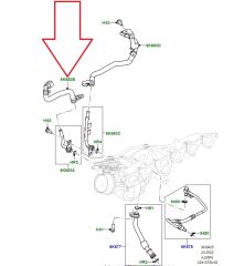 LR151547 Intercooler Coolant Hose Upper