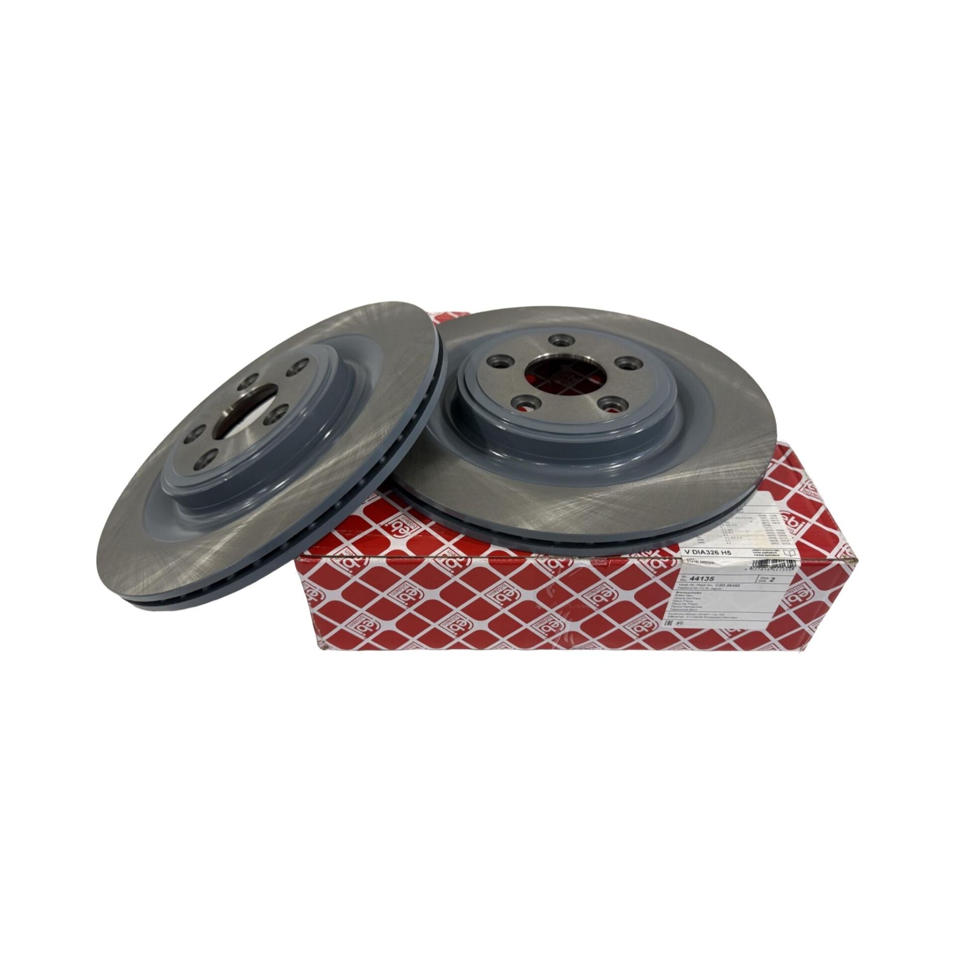 C2D61075 C2D26352 C2C25339 Arka Fren Disk Takımı Febi