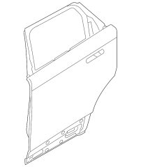 Range Rover Velar Rear Door Left LR091720