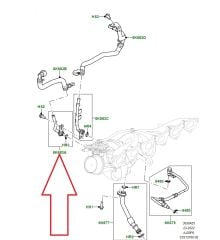 LR183050 LR121417 AJ814294 AJ814172 Turbo Hortumu Alt