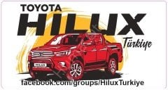 Toyota Hilux Turkey Sticker 1