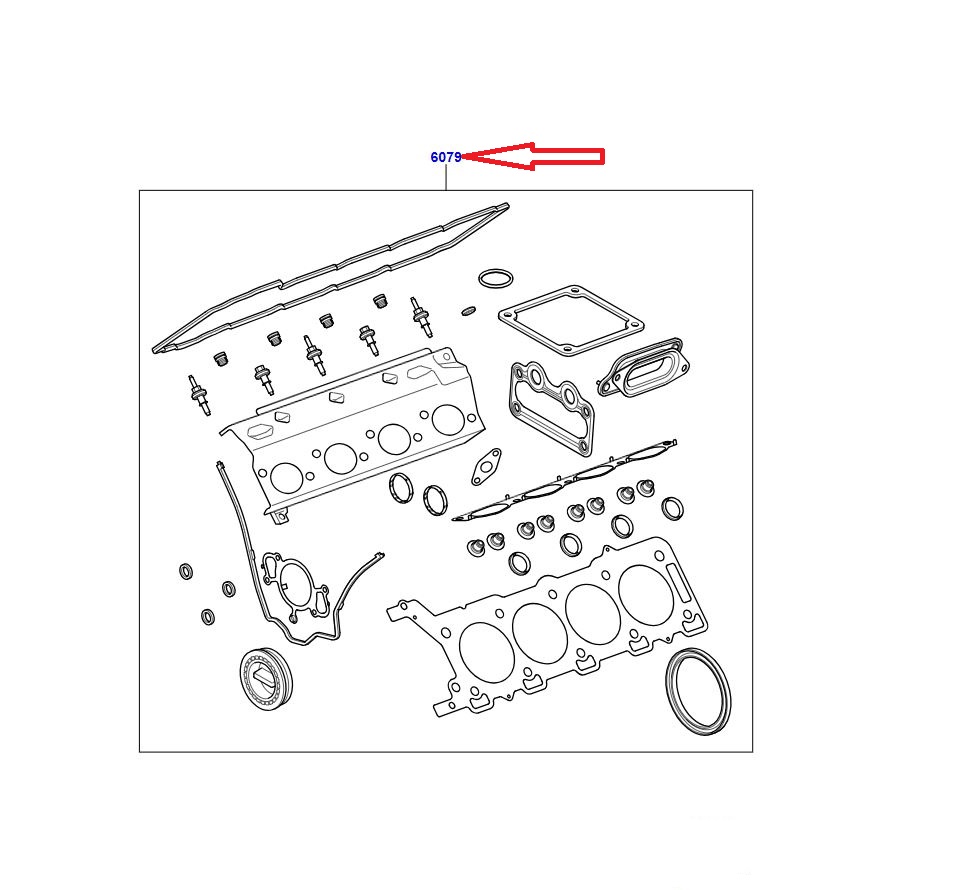 LR006645 Motor Takım Conta 4.4 V8 Britpart