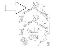 STC4538 Radyatör Borusu Td4 Freelander 1
