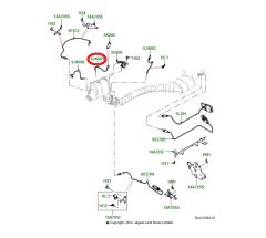 LR125271 T4A37411 Exhaust Sensor
