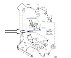 LR029184 LR010356 LR003688 Direksiyon Hortumu Freelander 2