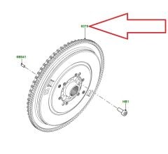 LR140092 LR100991 JDE40750 Flywheel 2.0 Phev