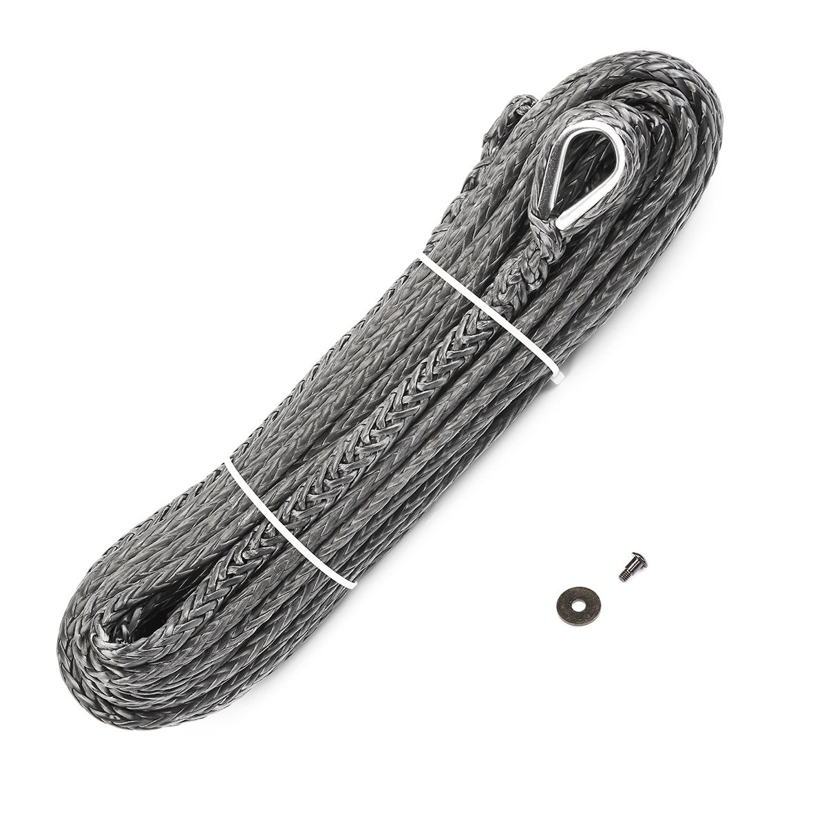 90'X3/8'' Warn Synthetic Winch Rope 104232