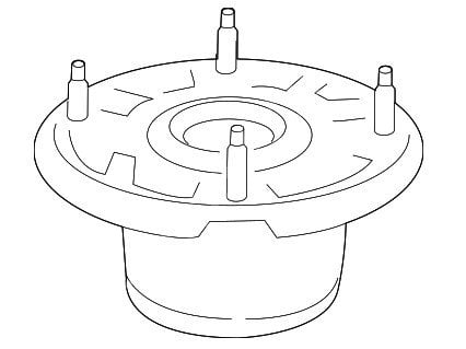 LR099953 Ön Amortisör Takozu