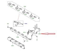 LR101734 LR033983 LR025580 JDE28710 Benzin Borusu Pompa Çıkış
