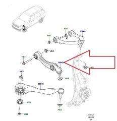 602123537 602123501 LR186957 Salıncak Alt Sol Lemförder