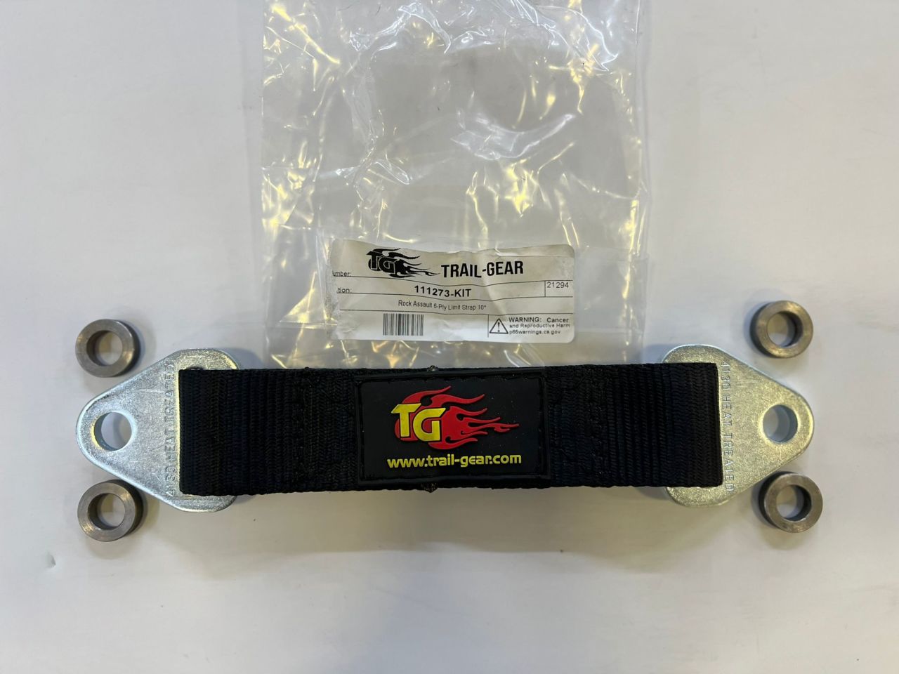 Trail Gear Limit Strap 10 inch Rock Assault™ 6-ply 111273-KIT