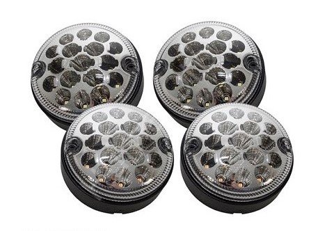 Defender LED White Front Lamps DA1274CL