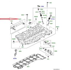 LR121400 T4A41049 Radiator Water Hose 3.0 Petrol