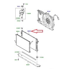 LR135901 LR117683 J9C22773 Radiator
