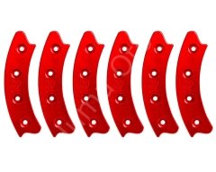 17 Rim Beadlock Circle Pieced Red 301444-KIT