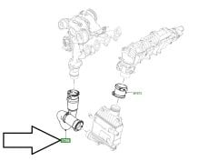 LR082427 Turbo Hortumu 2.0 Dizel Range Rover Discovery Defender