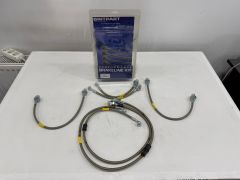 Range Rover P38 Stainless Steel Brake Hose +40 mm DA240940S
