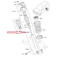 LR158959 LR140228 LR140227 Arka Amortisör Defender