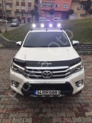 Hilux Revo Kaput Rüzgarlığı Siyah