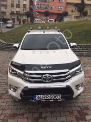 Hilux Revo Kaput Rüzgarlığı Siyah