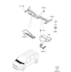 LR133957 Akü Kapağı Discovery Sport