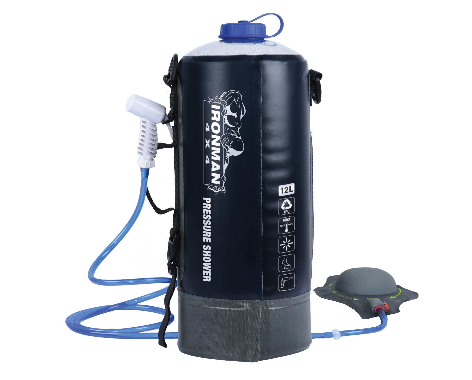 ISHOWER004 Eco Pressure Car Camping Shower Set