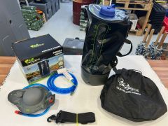 ISHOWER004 Eco Pressure Car Camping Shower Set