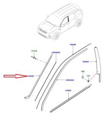 LR061136 Windscreen Finisher LH Discovery Sport