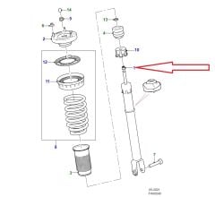 T2H30454 T2H26321 T2H1677 Ön Amortisör Jaguar Orijinal
