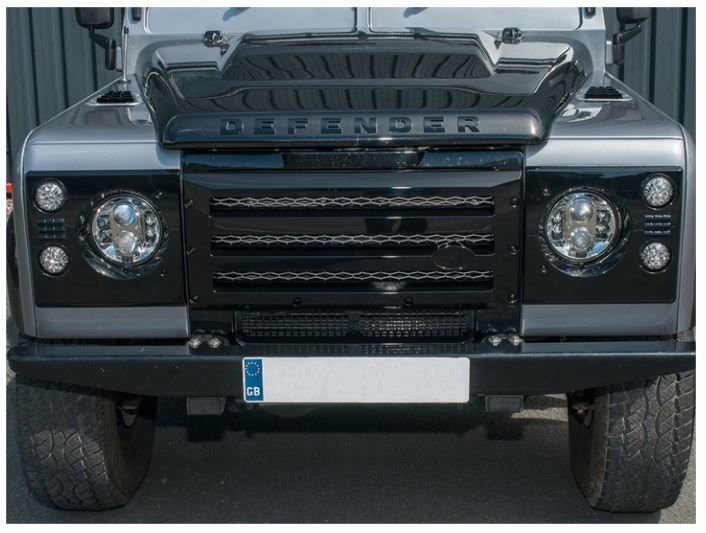 DA1968 XS Siyah Panjur Far Çerçevesi Takımı Defender