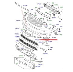 LR093506 Ön Tampon Sis Kapağı Sol Range Rover Velar