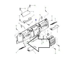 Defender Trim Clip Female LR013542