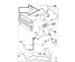 Defender Puma Heater Hose JHC500150-LD