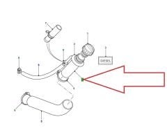 WLH100570 Mazot Dolum Hortumu Defender
