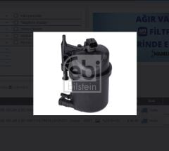 LR103234 T2H34766 Mazot Filtresi 2.0 Dizel Febi