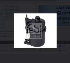 LR103234 T2H34766 Mazot Filtresi 2.0 Dizel Febi