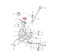 FRC7414 Gear Lever Torsion Spring Defender LT77