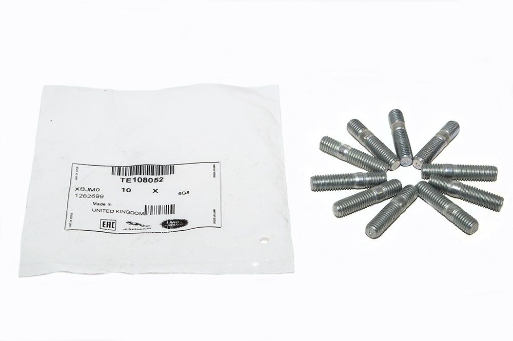 TE108052 TE108051L Exhaust Manifold Stud Td5 Original 10pcs