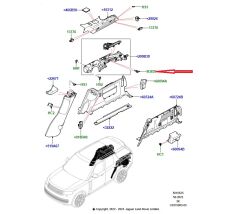 LR152989 Bagaj Pandizot Klipsi Range Rover
